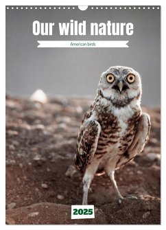 Our wild nature, American birds (Wall Calendar 2025 DIN A3 portrait), CALVENDO 12 Month Wall Calendar - Gaymard, Alain