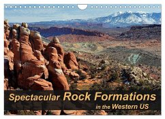 Spectacular Rock Formations in the Western US (Wall Calendar 2025 DIN A4 landscape), CALVENDO 12 Month Wall Calendar