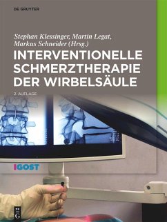 Cover Interventionelle Schmerztherapie der Wirbelsäule (eBook, ePUB)