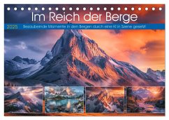 Im Reich der Berge (Tischkalender 2025 DIN A5 quer), CALVENDO Monatskalender