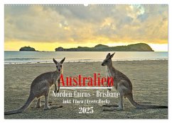 Australien - Norden Cairns-Brisbane (Wandkalender 2025 DIN A2 quer), CALVENDO Monatskalender