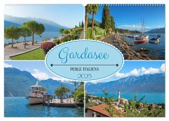 Gardasee - Perle Italiens (Wandkalender 2025 DIN A2 quer), CALVENDO Monatskalender - Calvendo;SusaZoom