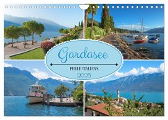 Gardasee - Perle Italiens (Wandkalender 2025 DIN A4 quer), CALVENDO Monatskalender - Calvendo;SusaZoom