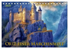 Orte einer Märchenwelt (Tischkalender 2025 DIN A5 quer), CALVENDO Monatskalender