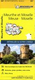 Meuse Meurthe-et-Moselle Moselle - Michelin Local Map 307