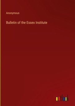 Bulletin of the Essex Institute