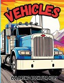 Vehicle Coloring Book for Kids