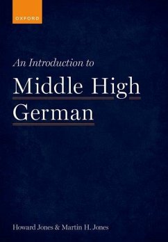 An Introduction to Middle High German - Jones, Howard; Jones, Martin H.