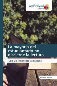 Cover La mayoría del estudiantado no discierne la lectura