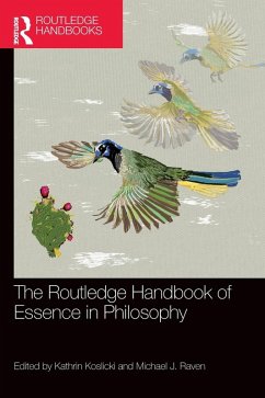 Cover The Routledge Handbook of Essence in Philosophy