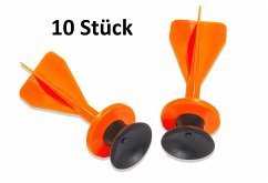 Bestsaller 4209 - Sicherheits-Saugnapf-Darts orange, für HOLZ-Armbrüste, 10er Set