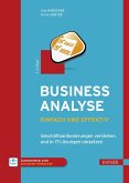 Business-Analyse - einfach und effektiv (eBook, PDF)