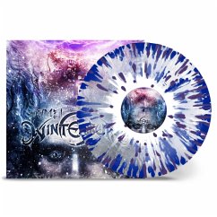 Cover Time I(Clear Blue With White Purple Splatter)