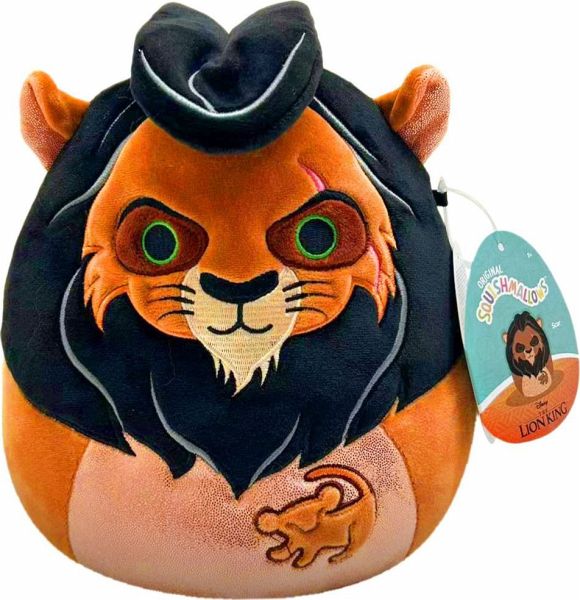 Squishmallows König der Löwen Scar, 20cm (Disney Lion King) - Jazwares GmbH