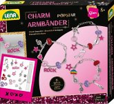 LENA® 42728 - Charm Armbänder Popstar, Schmuck-Bastelset ab 8 Jahren