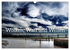 Wolken, Watt und Wellen. Fotografische Impressionen vom Jadebusen. (Wandkalender 2025 DIN A3 quer), CALVENDO Monatskalender - Calvendo;Kühn, Gerhard