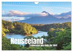 Neuseeland - Traumreise ans Ende der Welt (Wandkalender 2025 DIN A4 quer), CALVENDO Monatskalender - Calvendo;Claude Castor I 030mm-photography, Jean