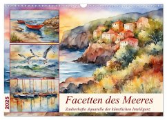 Facetten des Meeres (Wandkalender 2025 DIN A3 quer), CALVENDO Monatskalender