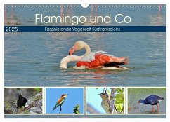 Flamingo und Co - Faszinierende Vogelwelt Südfrankreichs (Wandkalender 2025 DIN A3 quer), CALVENDO Monatskalender