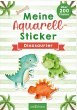 Meine Aquarell-Sticker - Dinosaurier - Bild 1