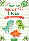 Meine Aquarell-Sticker - Dinosaurier