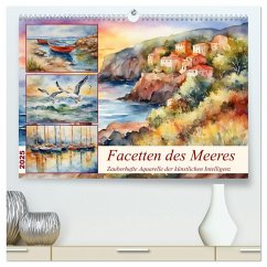 Facetten des Meeres (hochwertiger Premium Wandkalender 2025 DIN A2 quer), Kunstdruck in Hochglanz