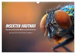Insekten hautnah (Wandkalender 2025 DIN A3 quer), CALVENDO Monatskalender