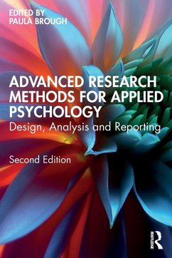 Cover Advanced Research Methods for Applied Psychology