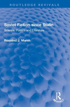 Cover Soviet Fiction since Stalin