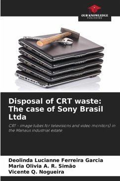 Disposal of CRT waste: The case of Sony Brasil Ltda - Ferreira Garcia, Deolinda Lucianne;A. R. Simão, Maria Olivia;Q. Nogueira, Vicente