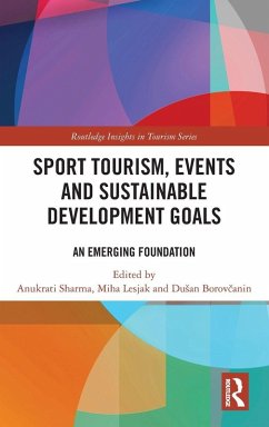 Cover Sport Tourism, Events and Sustainable Development Goals