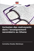 Inclusion des malvoyants dans l'enseignement secondaire au Ghana