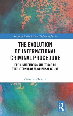 Cover The Evolution of International Criminal Procedure