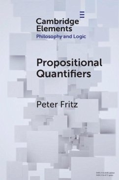 Propositional Quantifiers - Fritz, Peter (University of Oslo)