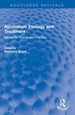 Cover Alcoholism Etiology and Treatment