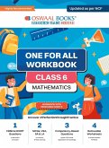 Oswaal NCERT & CBSE One For All Workbook   Mathematics   Class 6   Updated As Per NCF   MCQ's   VSA   SA   LA   For Latest Exam