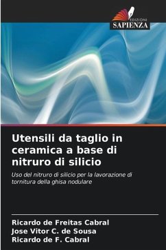 Utensili da taglio in ceramica a base di nitruro di silicio - de Freitas Cabral, Ricardo;C. de Sousa, José Vitor;de F. Cabral, Ricardo