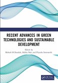 Recent Advances in Green Technologies and Sustainable Development