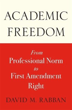 Academic Freedom - Rabban, David M.