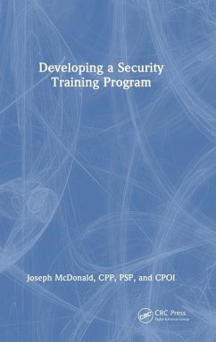 Developing a Security Training Program - McDonald, Joseph