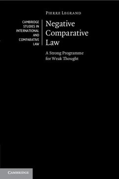 Negative Comparative Law - Legrand, Pierre