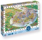 Calypto 3907506 - Schloss Château Fort 100 XL Teile Puzzle