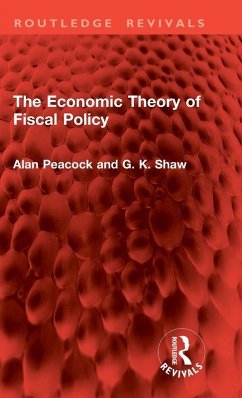 Cover The Economic Theory of Fiscal Policy