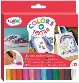 Aladine 3042021 - 12 Textilmarker Aladine 3042021 - 12 Textilmarker