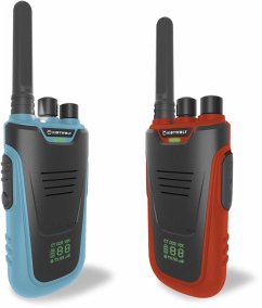 Kidywolf 418012 - Walkie-Talkies mit Taschenlampe blau/rot