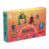 Plus Plus 9603963 - 250 Kreativ Bausteine Roboter