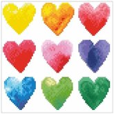 Diamond Dotz 2524632 - Diamond Painting Herzen Regenbogen