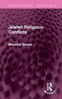 Cover Jewish Religious Conflicts
