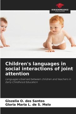 Children's languages in social interactions of joint attention - O. dos Santos, Giszelia;L. de S. Melo, Glória Maria