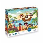 Calypto 3907600 - Piraten 36 Teile Puzzle